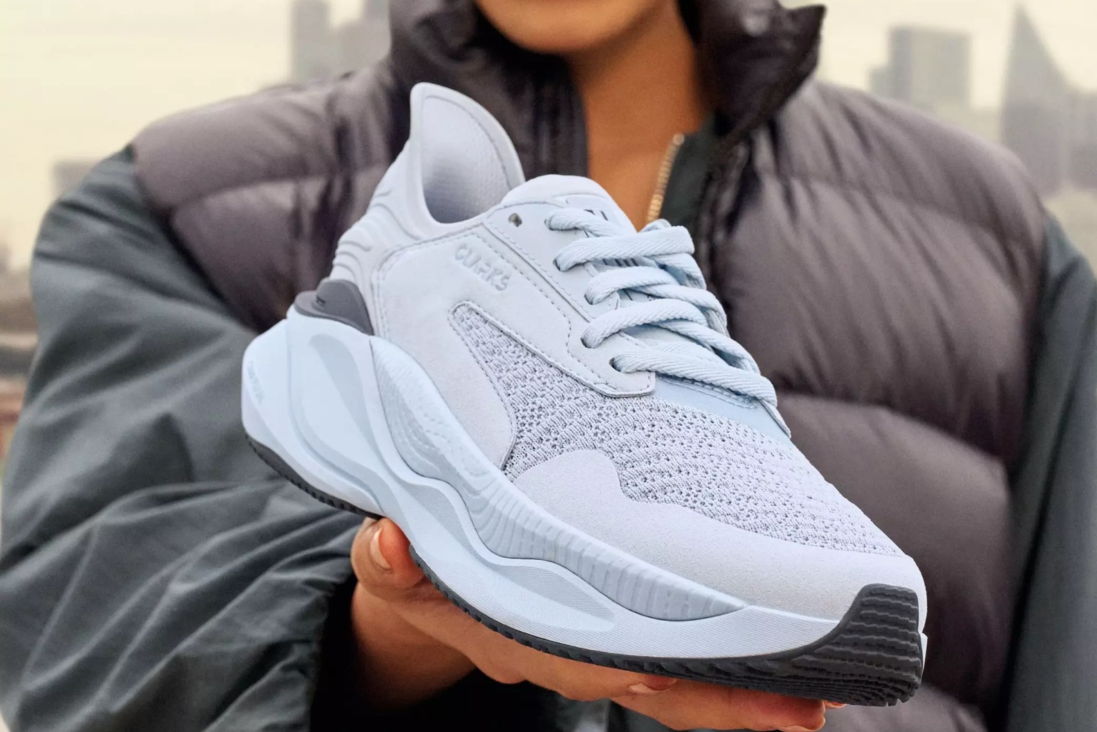 Clarks Cloudsteppers style supportive walking shoes with comfort-focused sole thumbnail