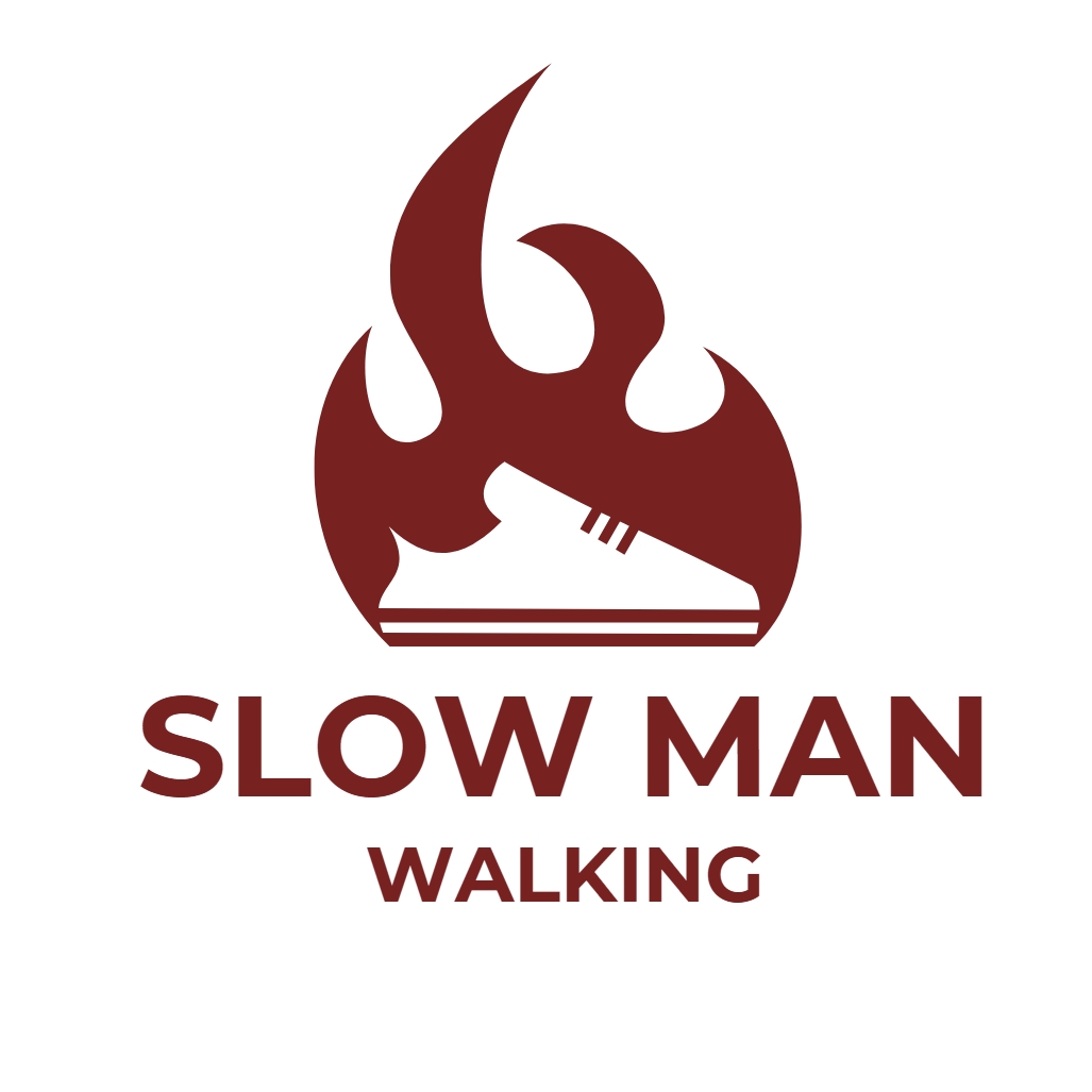 Slow Man Walking logo